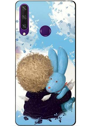 Силіконовий чохол бампер для huawei y6p з малюнком гапчинська улюблений зайчик