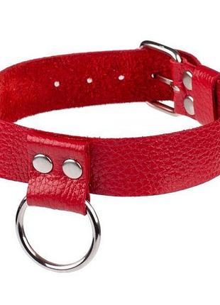 Нашийник ring of humiliti, red