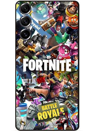 Силіконовий чохол бампер для samsung s23 plus з картинкою fortnite фортнайт