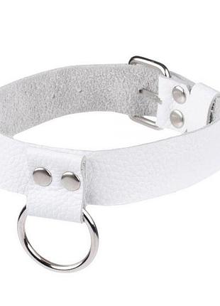 Нашийник ring of humiliti, white