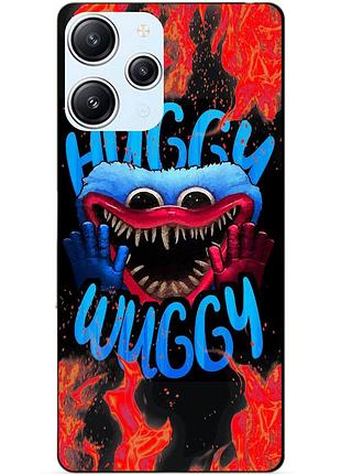 Силиконовый бампер чехол для xiaomi redmi 12 картинка huggy wuggy хагги вагги