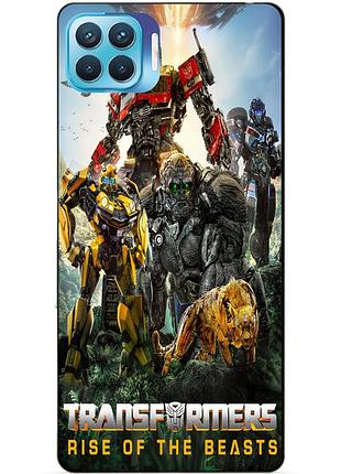 Силіконовий чохол бампер для oppo reno 4 lite зверобати трансформери transformers