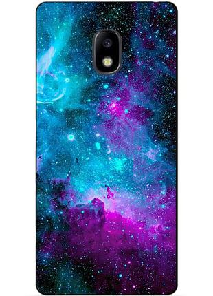 Силиконовый бампер чехол для samsung j730 galaxy j7 2017 года с рисунком млечный путь