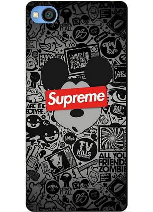 Чохол силіконовий для xiaomi redmi go з малюнком міккі supreme