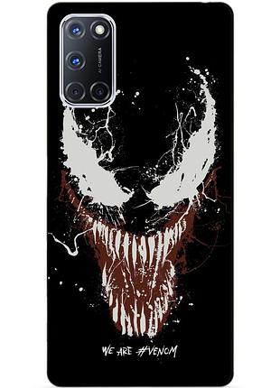 Силіконовий бампер чохол для oppo a72 з малюнком веном