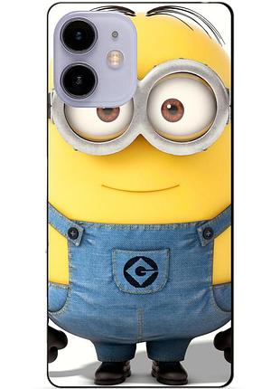 Силиконовый чехол бампер для iphone 11 с рисунком миньон стюарт minion