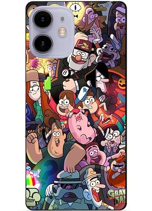 Силіконовий чохол бампер для iphone 11 з малюнком гравіті фолз gravity falls
