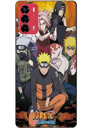 Силіконовий бампер чохол для zte blade v40 vita з малюнком naruto аніме
