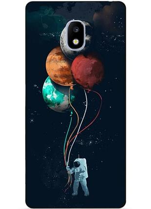 Силиконовый чехол для samsung j3 2017 j330 шарики