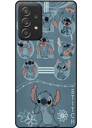 Силіконовий бампер чохол для samsung a23 з картинкою стіч stitch