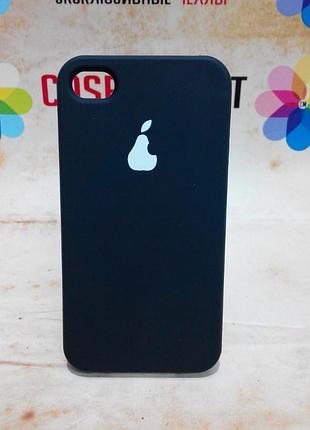 Бампер силиконовый чехол для iphone 4/4s с логотипом груша
