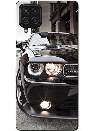 Чехол силиконовый бампер для samsung m32 с рисунком dodge додж машина авто