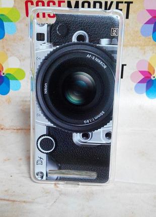 Силіконовий чохол для xiaomi redmi 3 з малюнком фотоапарат