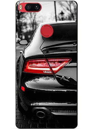 Бампер силиконовый чехол для xiaomi mi a1 с рисунком audi