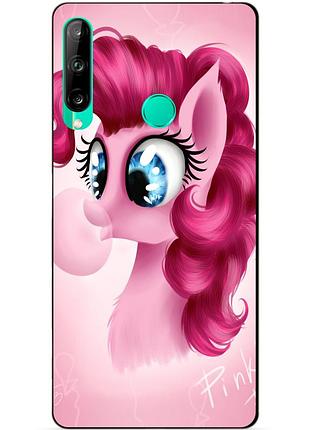 Силиконовый чехол бампер для huawei p40 lite e с рисунком пони пинки пай