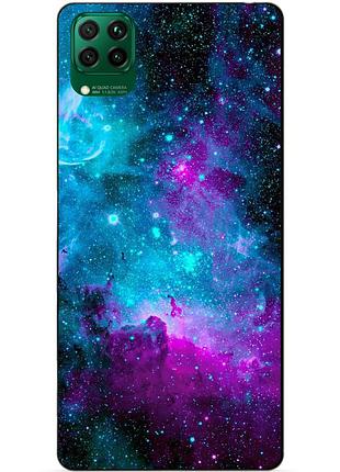 Силіконовий чохол бампер для huawei p40 lite з малюнком галактика