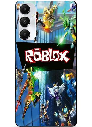 Силіконовий чохол бампер для samsung a05s з картинкою roblox роблокс