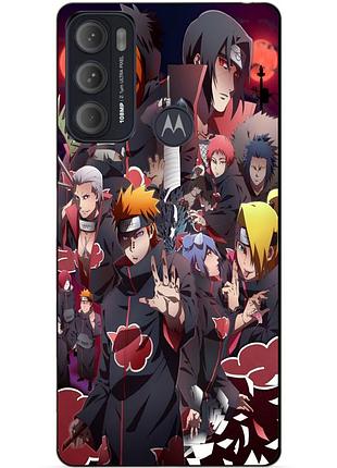 Силіконовий чохол бампер для motorola moto g60 з малюнком наруто naruto аніме
