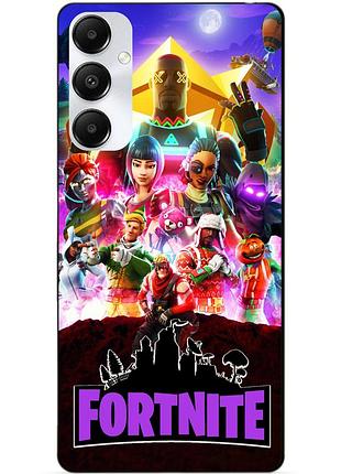Силіконовий чохол бампер для samsung a05s з малюнком fortnite фортнайт