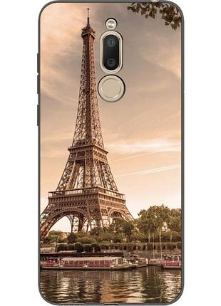 Силіконовий бампер для meizu m6t з малюнком париж