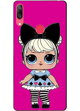 Бампер силіконовий для huawei y7 2019 з малюнком лялечка lol