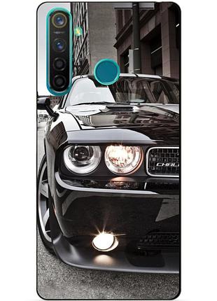 Силіконовий чохол бампер для realme q з малюнком dodge
