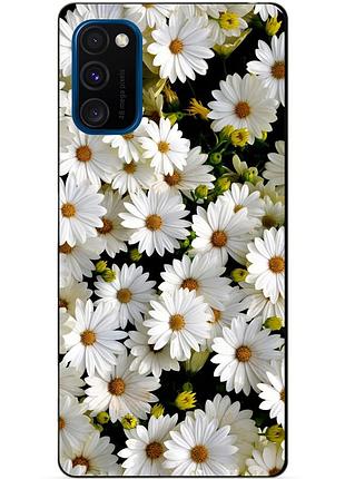 Силіконовий бампер чохол для samsung m30s 2019 galaxy m307f з малюнком ромашки