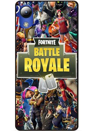 Силіконовий чохол бампер для zte blade l8 гра fortnite фортнайт