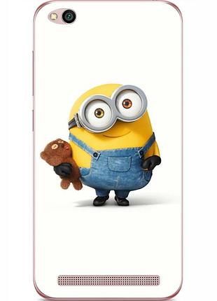 Силіконовий бампер для xiaomi redmi 5a з малюнком міньйон боб