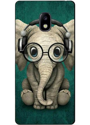 Силиконовый чехол для samsung j730 galaxy j7 2017 года слоник