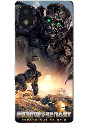Силіконовий чохол бампер для zte blade l210 з малюнком ейплінк зверобати трансформери transformers