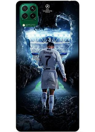 Силіконовий чохол бампер для huawei p40 lite з малюнком ronaldo