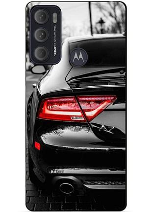 Силіконовий чохол бампер для motorola moto g60 з малюнком audi ауді машина авто