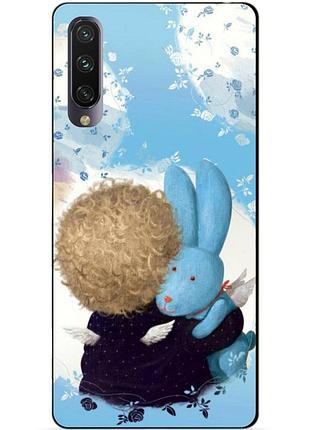 Бампер силіконовий чохол для xiaomi mi a3 з малюнком зайчик
