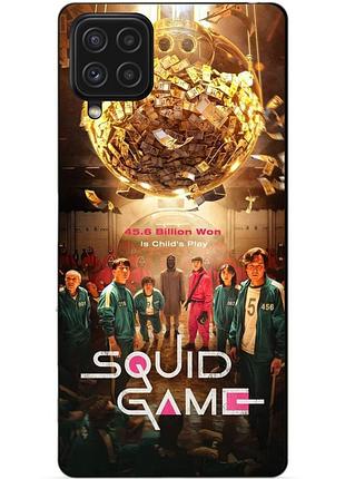 Силіконовий чохол бампер для samsung m33 з картинкою гра в кальмара