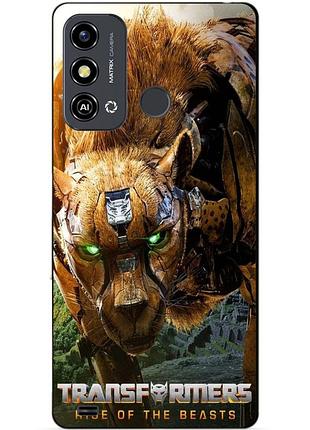 Силіконовий чохол бампер для zte blade a53 з малюнком читор зверобати трансформери transformers
