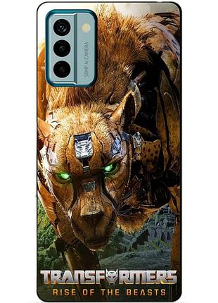 Силиконовый чехол бампер для nokia g22 с рисунком читор звероботы трансформеры transformers