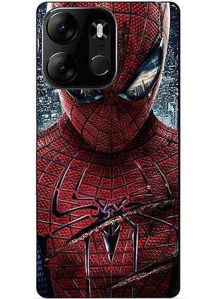 Силіконовий бампер чохол для tecno spark go 2023 людина павук spider man