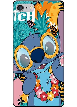 Силіконовий бампер чохол для iphone 6 plus з малюнком стіч stitch