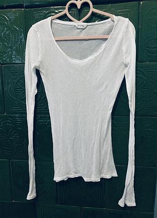 Кофта женская лонгслив american vintage 44 s 46 m хлопок