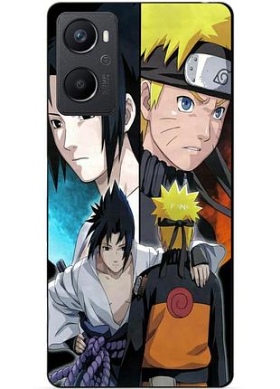 Силиконовый чехол бампер для oppo a96 с рисунком наруто узумаки naruto