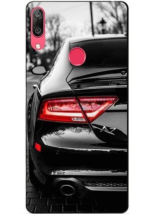 Силіконовий чохол для huawei y7 2019 з малюнком audi