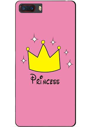 Чохол силіконовий для zte nubia m2 з малюнком princess