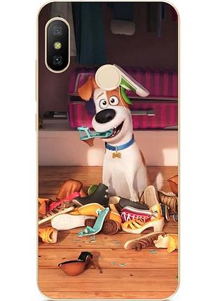 Чохол силіконовий для huawei p smart 2019 з малюнком собака макс