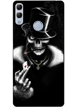 Чохол силіконовий для huawei honor 10 lite з малюнком карта туз
