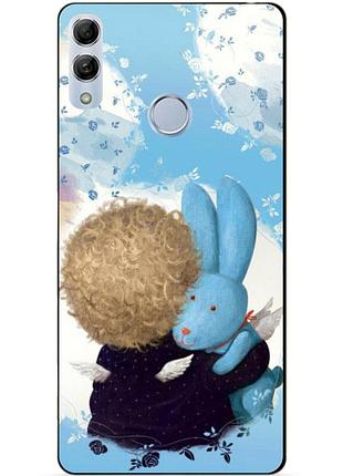 Чехол силиконовый бампер для huawei honor 10 lite с рисунком гапчинская зайка