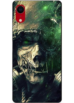 Силиконовый чехол бампер для iphone xr с рисунком сталкер пугало джо́натан крейн бэтмен