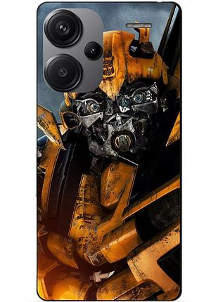 Силіконовий чохол бампер для xiaomi redmi note 13 pro plus 5g з малюнком бамблбі bumblebee трансформери