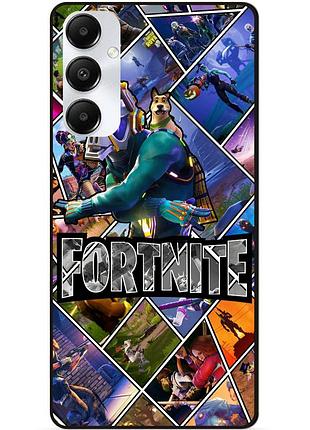 Силіконовий чохол бампер для samsung a05s з картинкою фортнайт fortnite