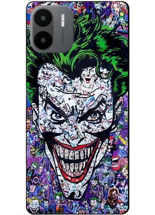 Силиконовый чехол бампер для xiaomi redmi a2 / a1 с рисунком джокер joker